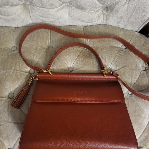 Authentic vintage Valentino Garavani two way tassel charm bag - Picture 8 of 12